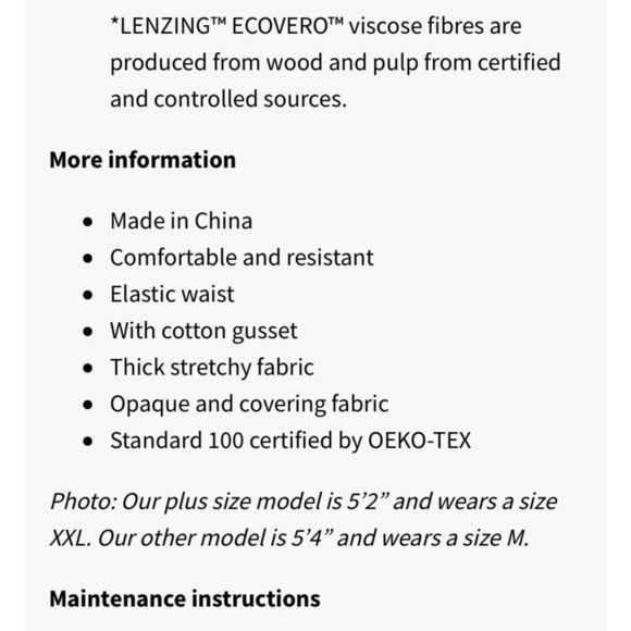 Eco mini skirt with slit - Picture 5 of 5